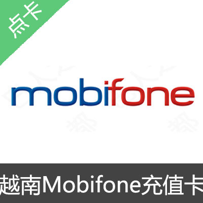 越南 Mobifone 手机话费流量充值卡50,000VND